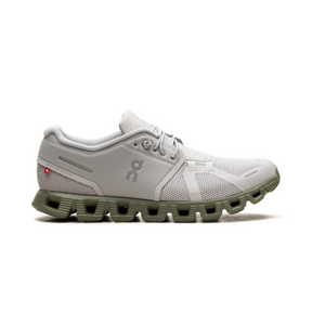 On Running Cloud 5 Glacier Grey Reseda Green