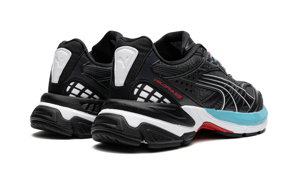 Puma Velophasis Luxe Sport Black and Blue