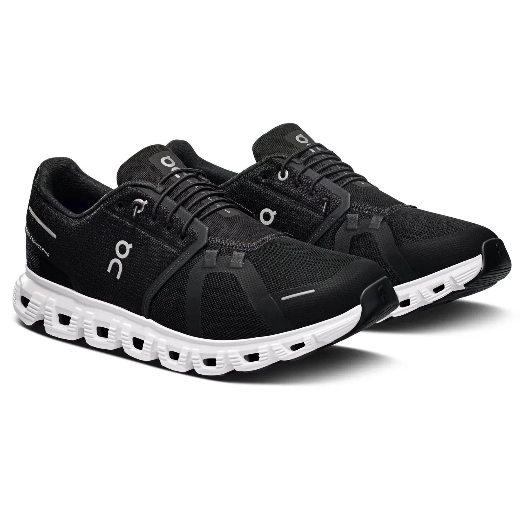 On Running Cloud 6 Black White (W)