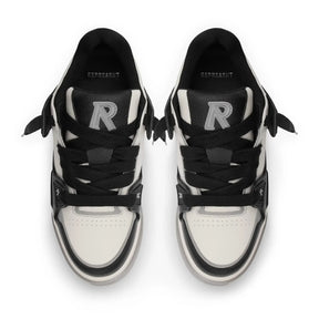 Represent Studio Black Vintage White Sneakers