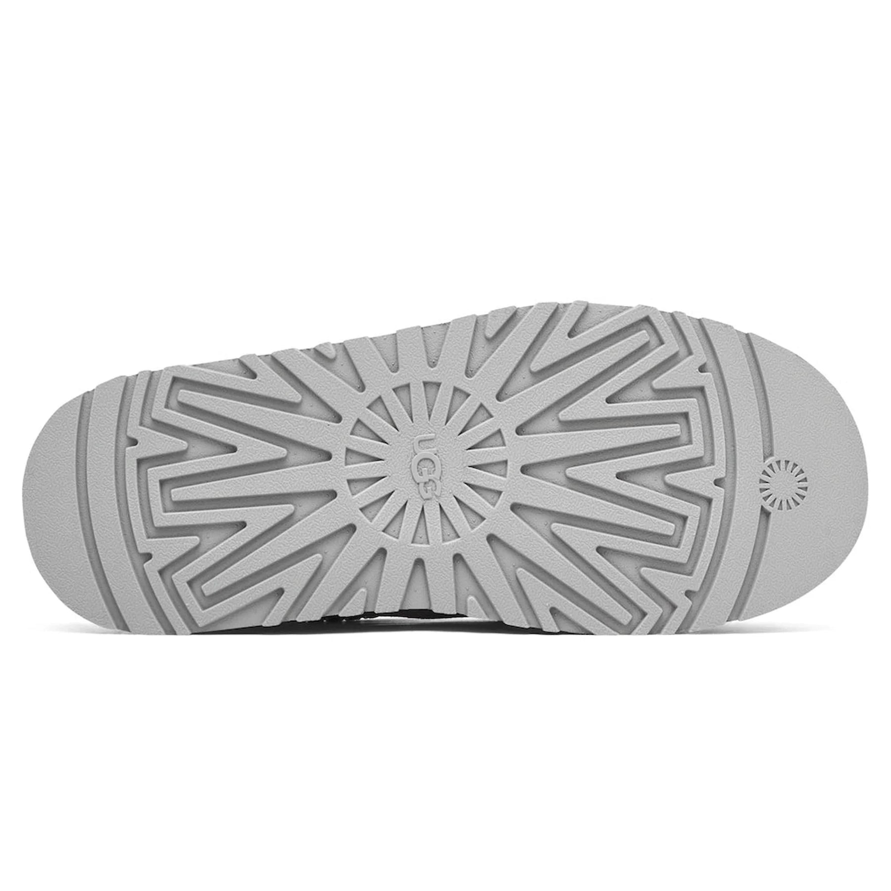 UGG Tazz Platform Seal Grey Slippers (W)